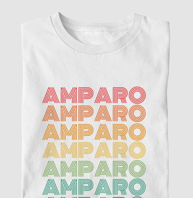 Amparo Letreiro Retrô