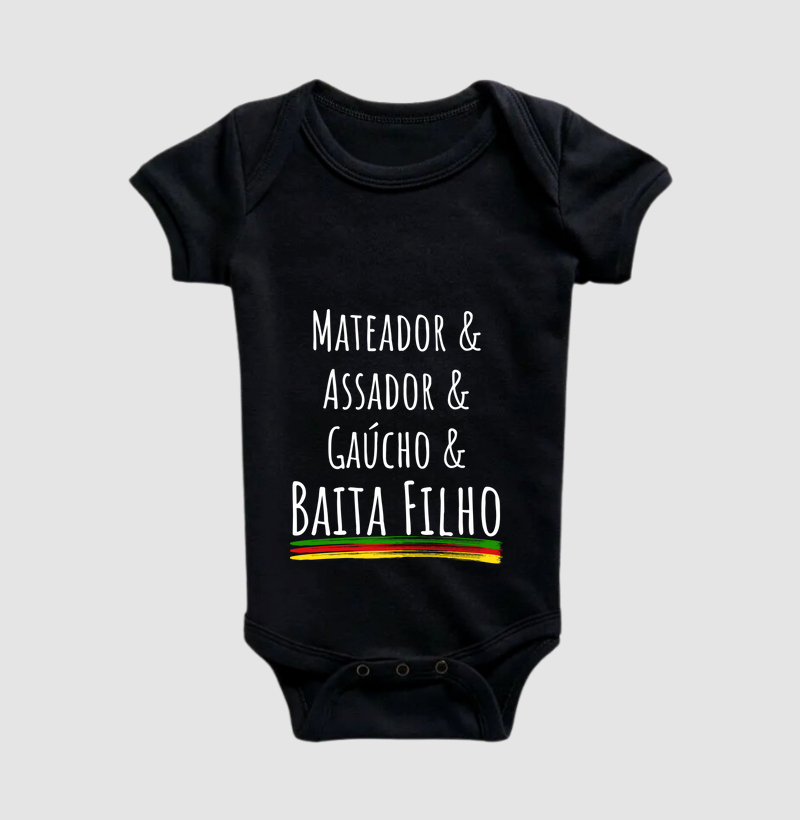 Body Infantil Mateador Filho