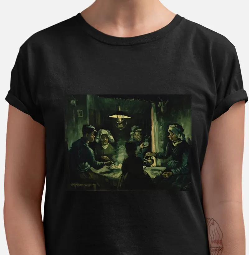 Camiseta de arte - The Potato Eaters