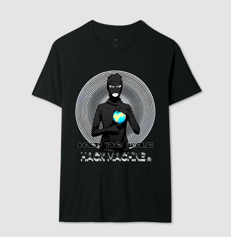 Camiseta Hack Machine – Hack the World Mask / HackTribes™