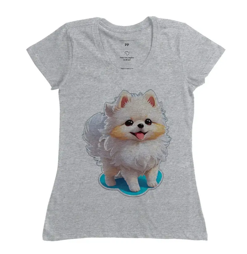 Camiseta Cachorro Fofo