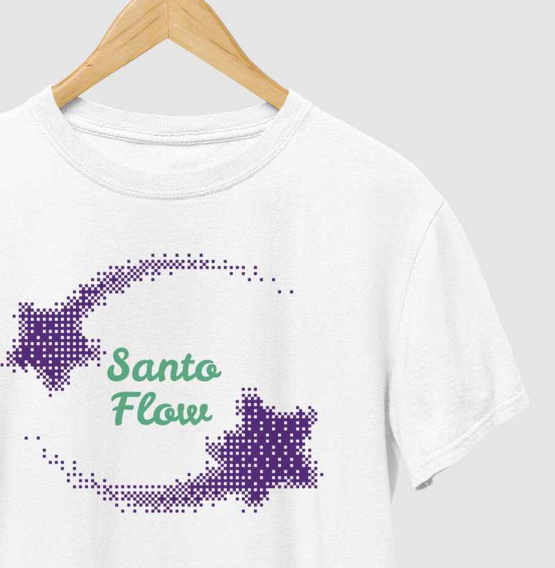 Camiseta Santo Flow
