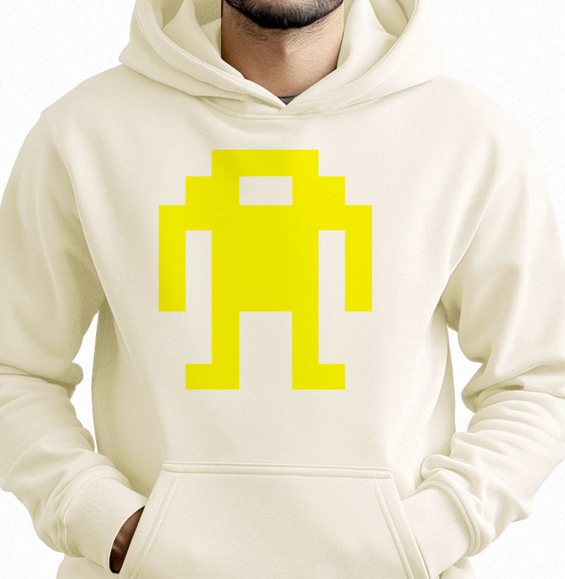 Berzerk Pixel Yellow