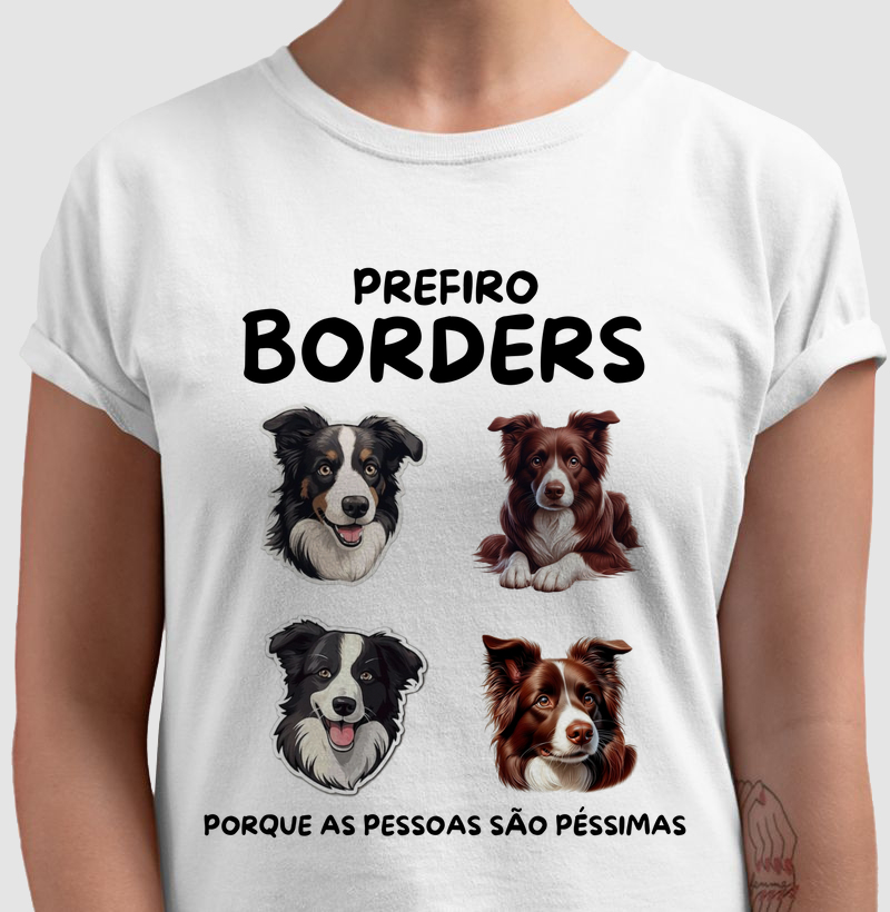 Prefiro Borders, porque as pessoas são péssimas