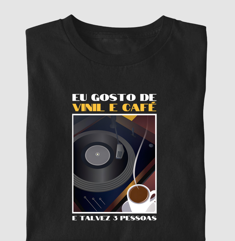 EU GOSTO DE VINIL E CAFÉ