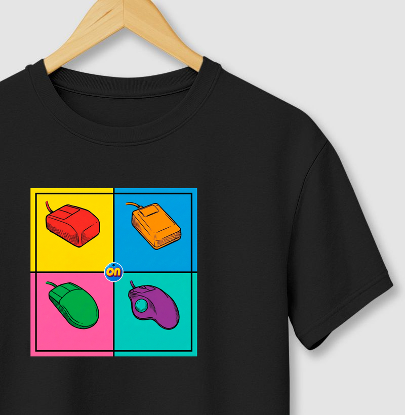 camiseta Mouses PopArt
