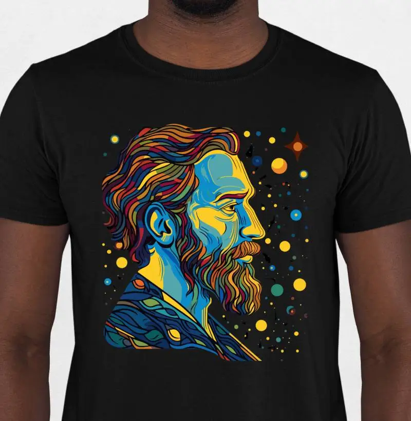 Camiseta Galáxia Van Gogh