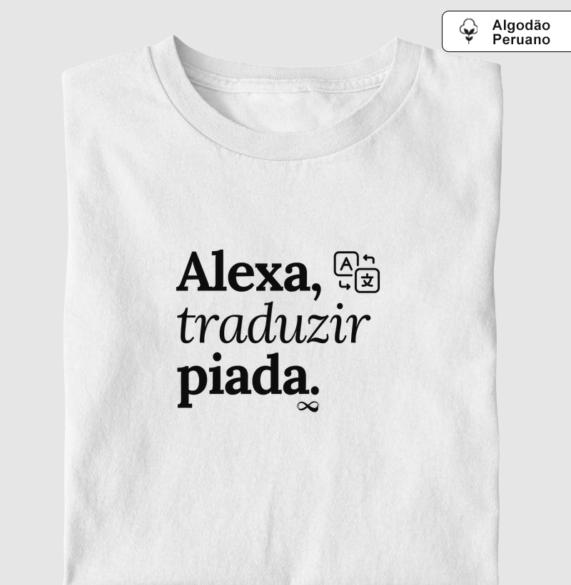 Alexa, traduzir piada