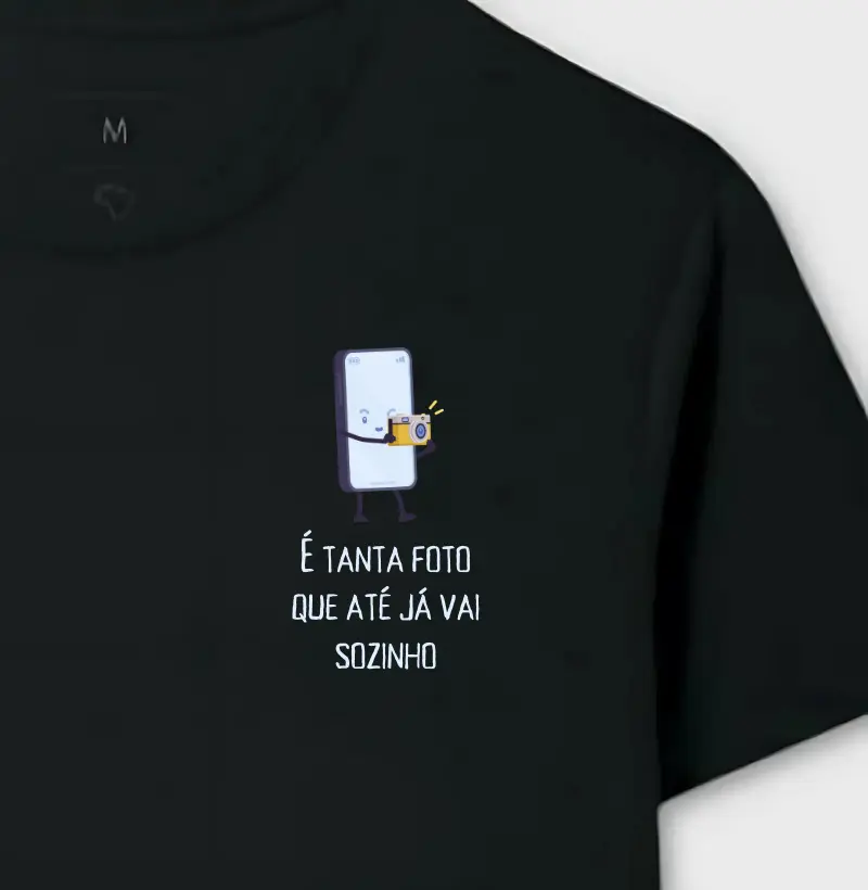 É tanta foto que até já vai sozinho