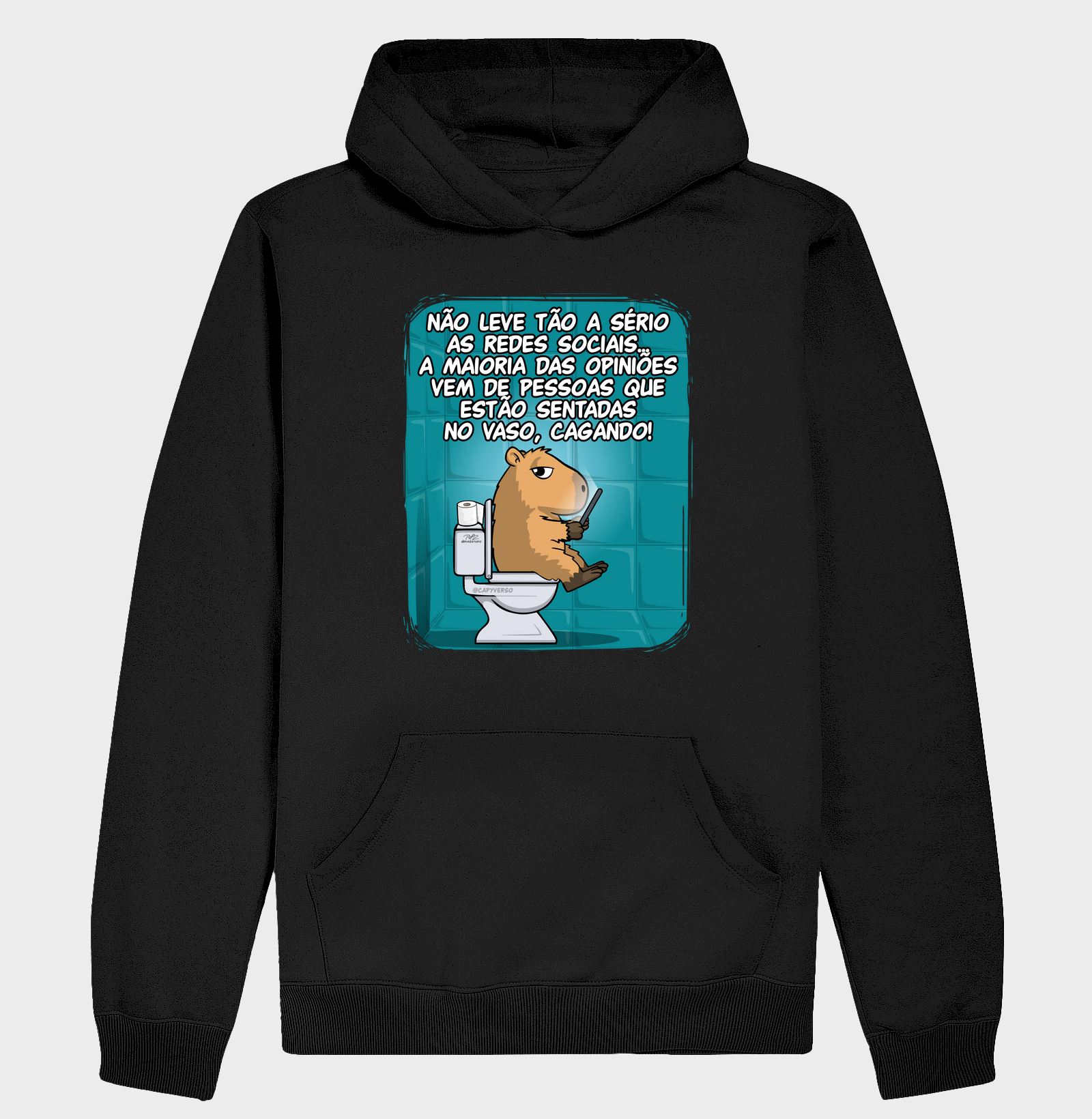 Camiseta Capivara Banheiro