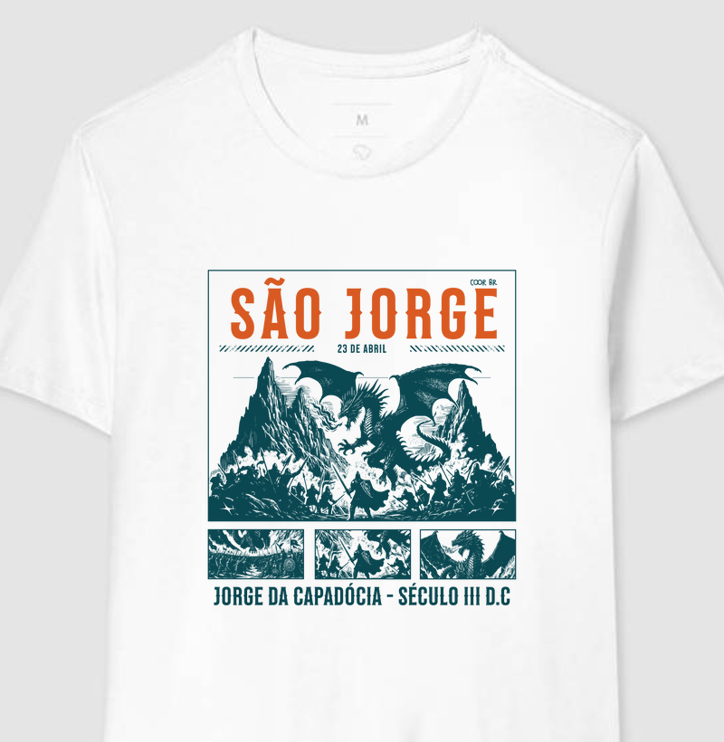 Camiseta São Jorge Batalha