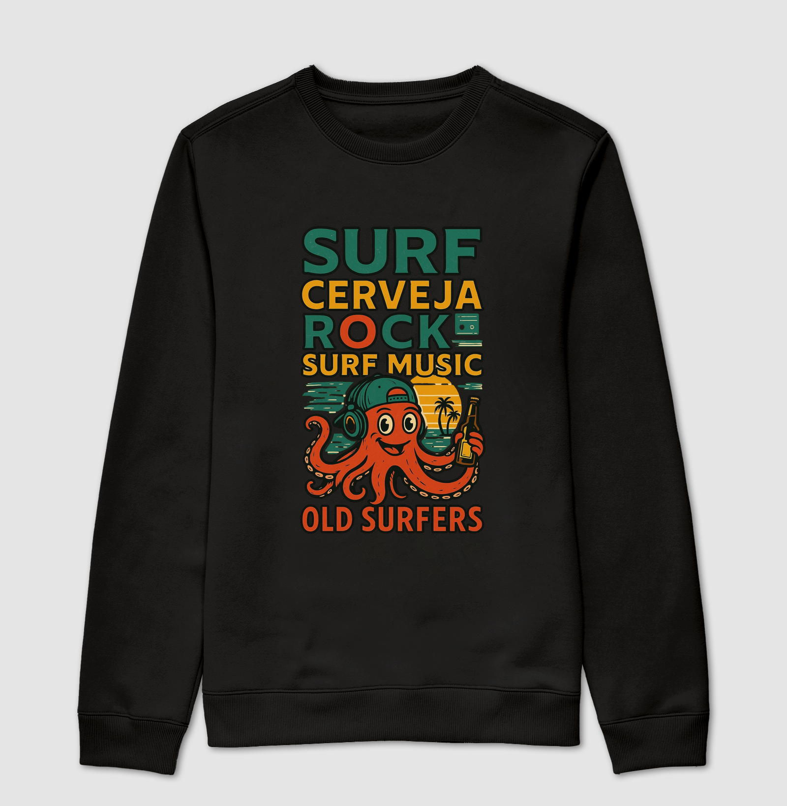 Camisa Old Surfers Cartoon