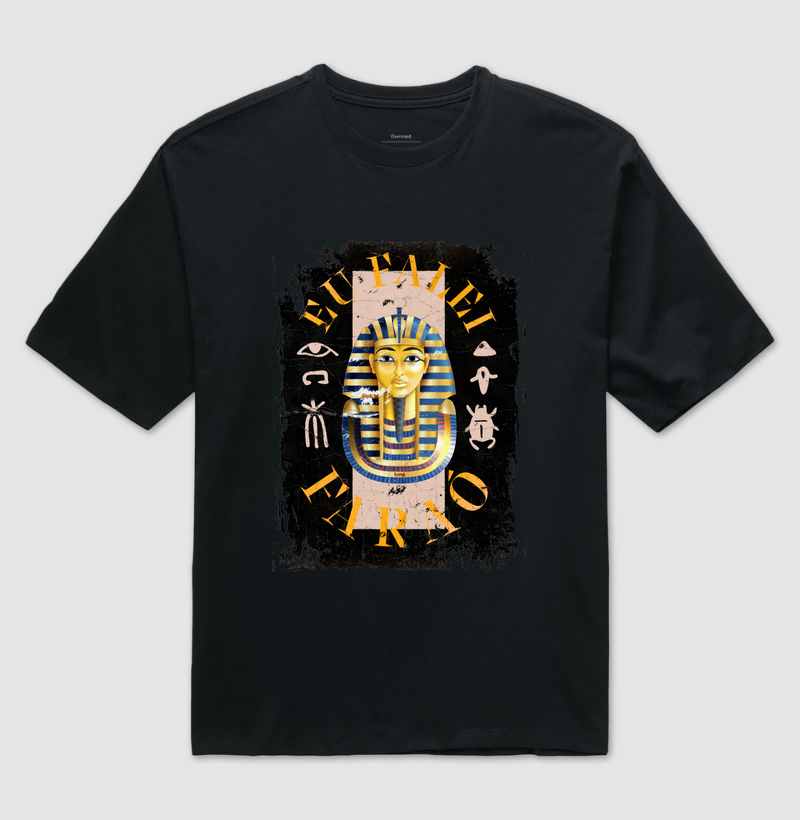 Camiseta Oversized - Axé - Faraó