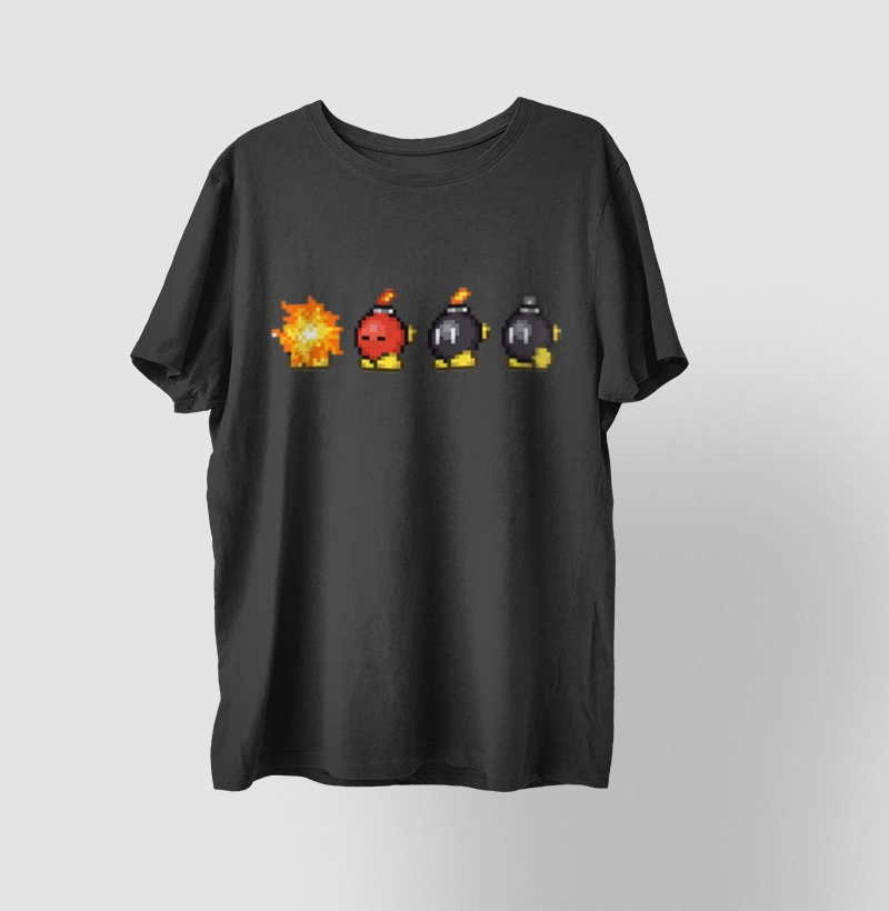 T Shirt Bombinhas Crypto Pixel