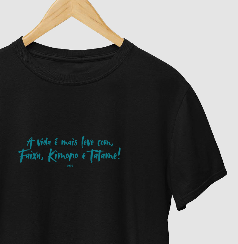 A vida é mais leve com, Faixa, Kimono e Tatame! 