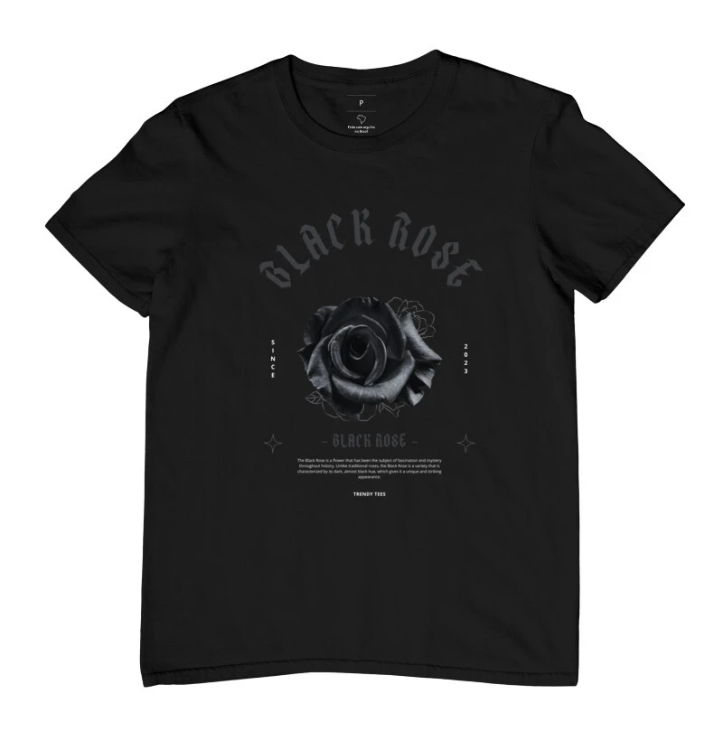 Camiseta Black Rose