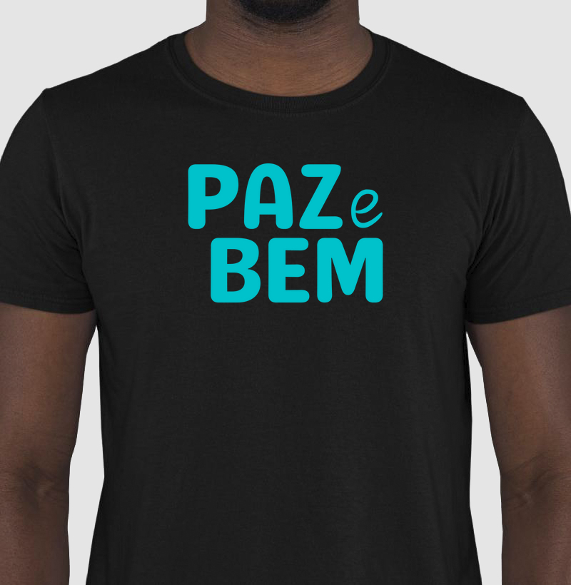 Paz e Bem em Azul Claro