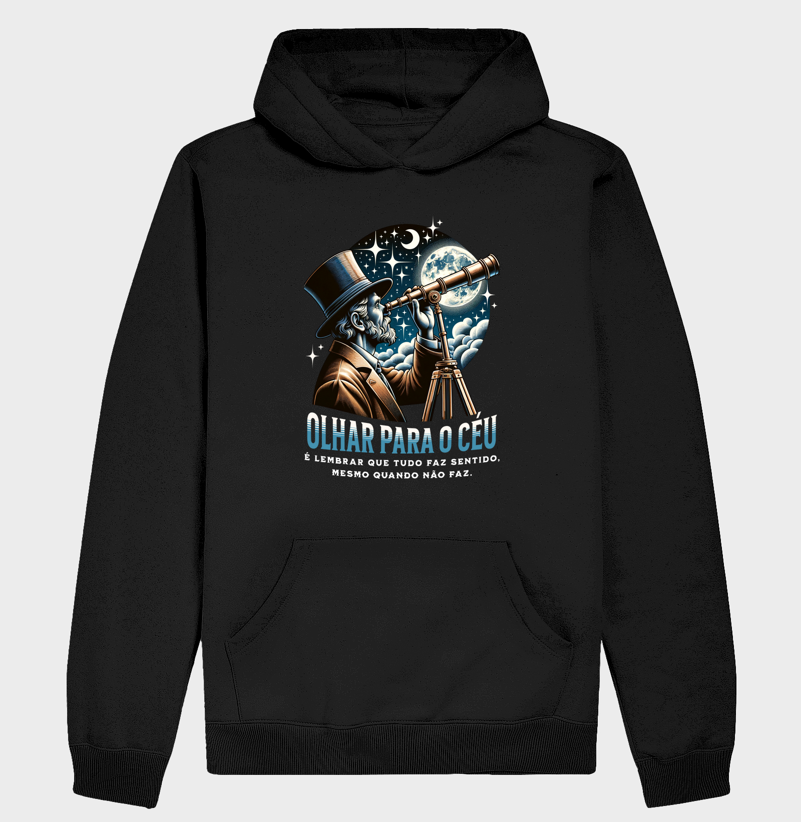 Olhar para o Céu - Hoddie Moletom