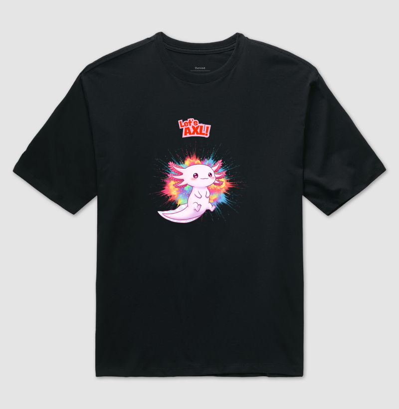 Camiseta Oversized - AXL, Let,s AXL!