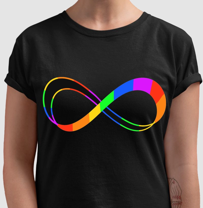 T-shirt Infinit Black