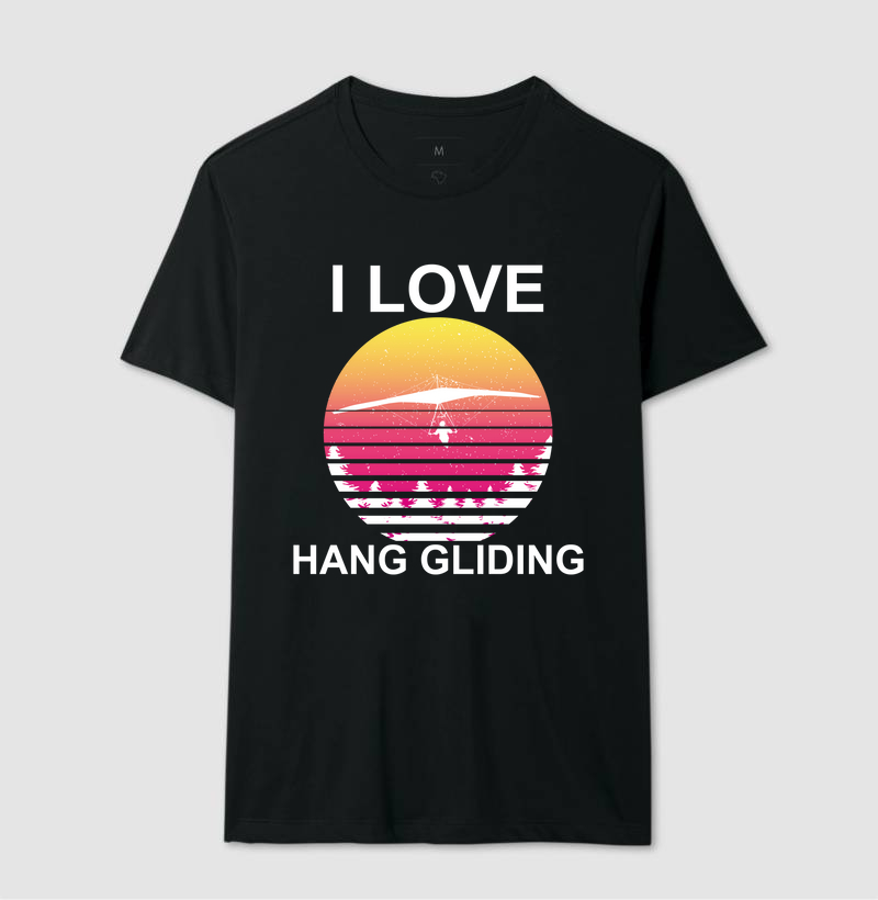 Camiseta I Love Hang Gliding