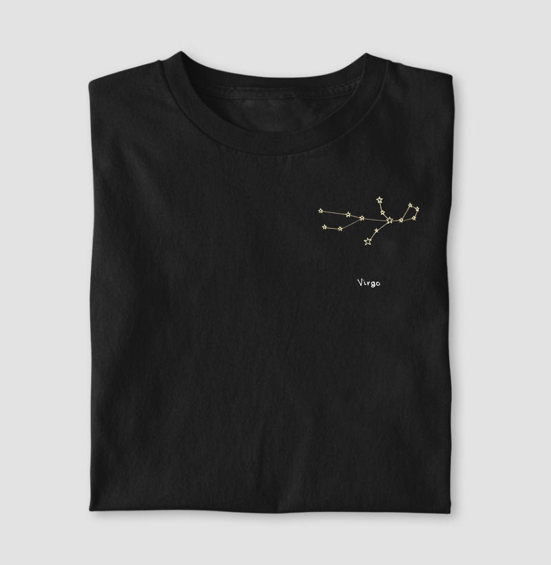 Camiseta VIRGEM - CONSTELAÇÕES