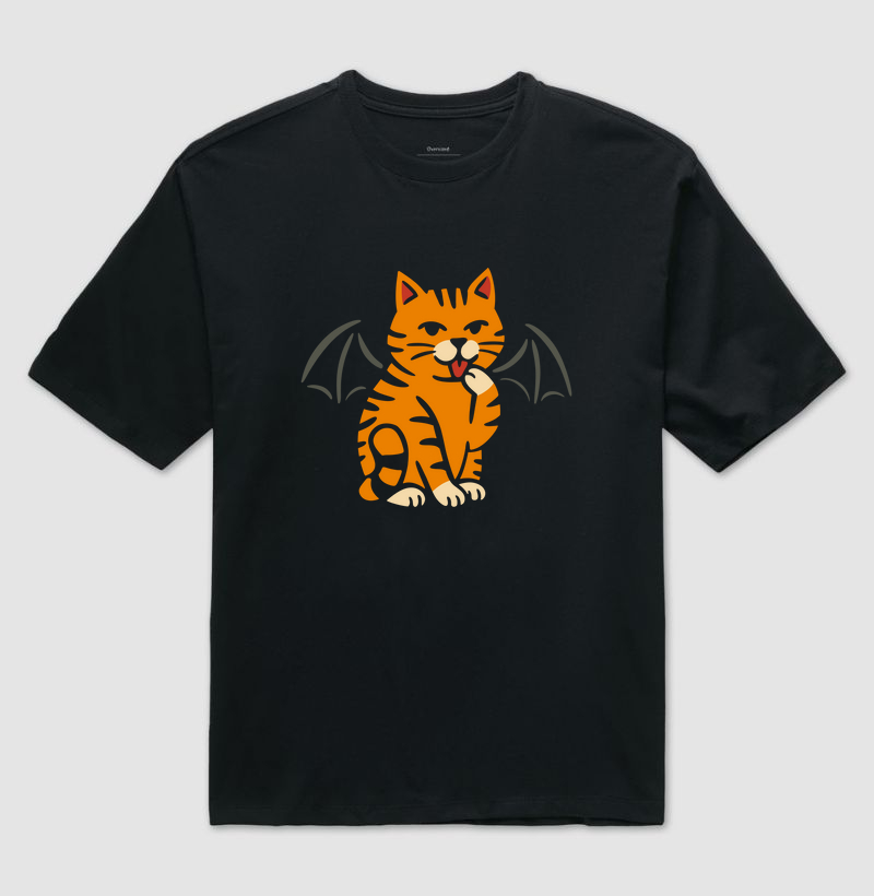 Gato Laranja Morceguinho