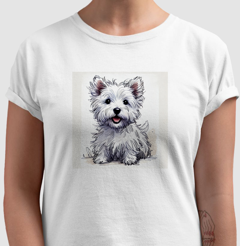 west terrier - Pelos e Tintas 
