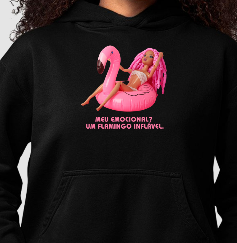 Meu Emocional? Um Flamingo Inflável