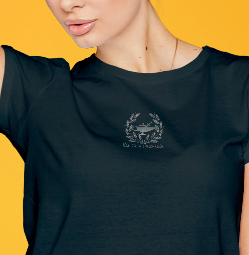 Camiseta Técnico em Enfermagem Premium Láurea - feminina