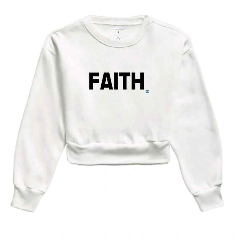 Moletom Cropped Faith