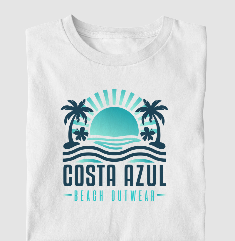 Camiseta Costa Azul