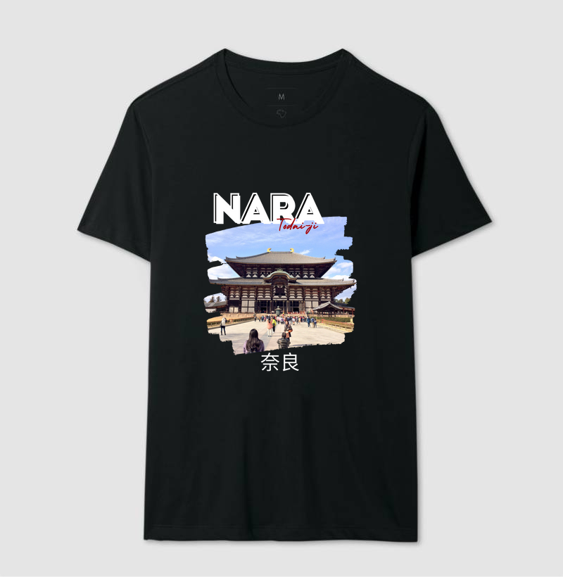 Camiseta Nara Templo Todai-ji - Masculina/Feminina