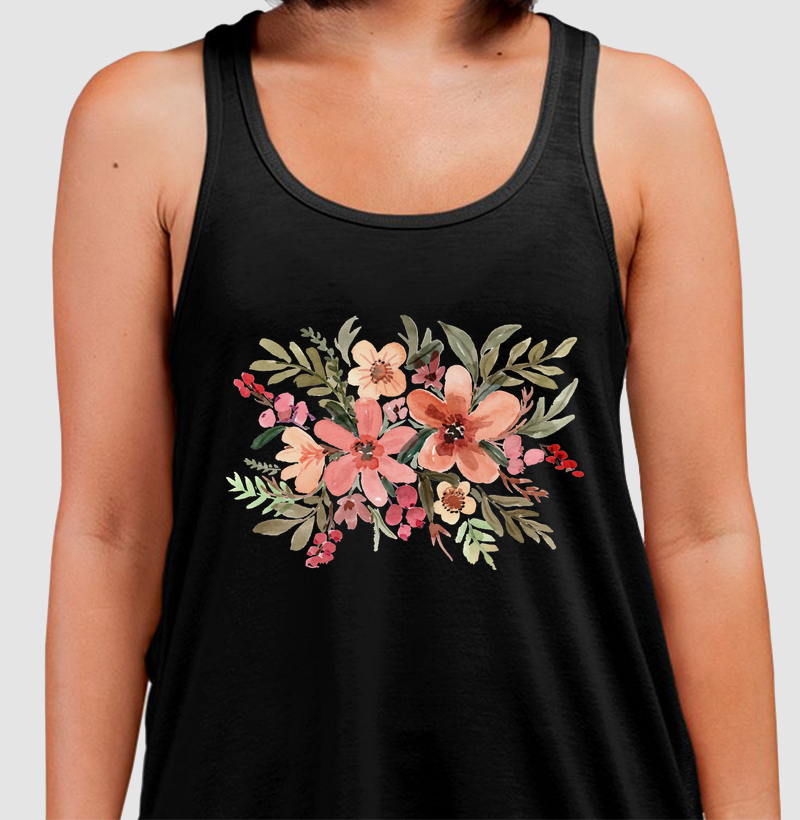 HONESTEE REGATA FLORES ROSAS