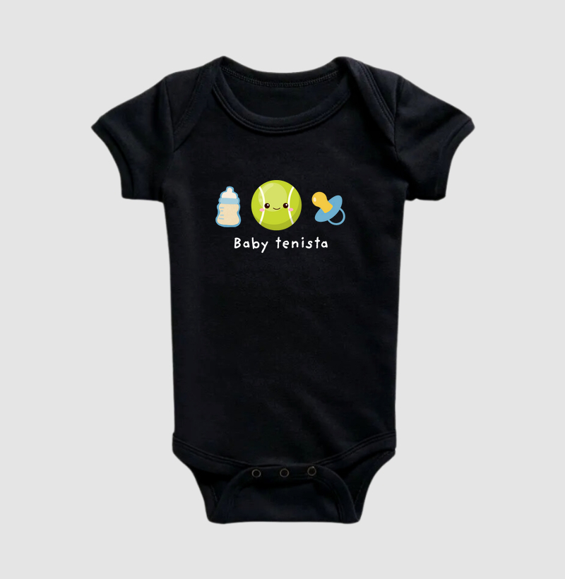 Baby Tenista e seus acessórios