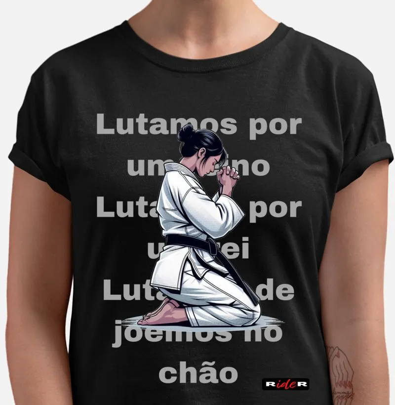 joelho no chão