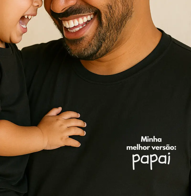 Minha melhor versão: Papai (minimalista)