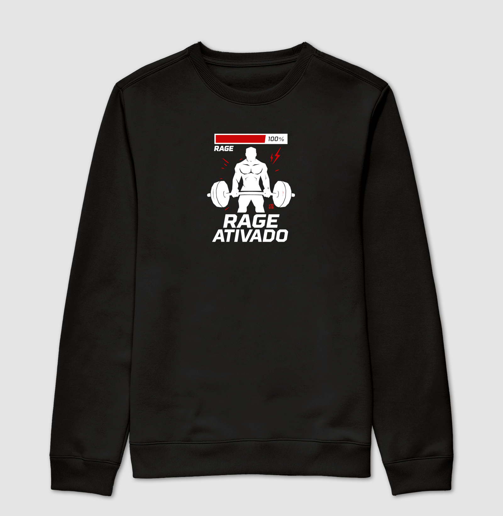 Camiseta Gamer Manamoney Rage Ativado no seu treino