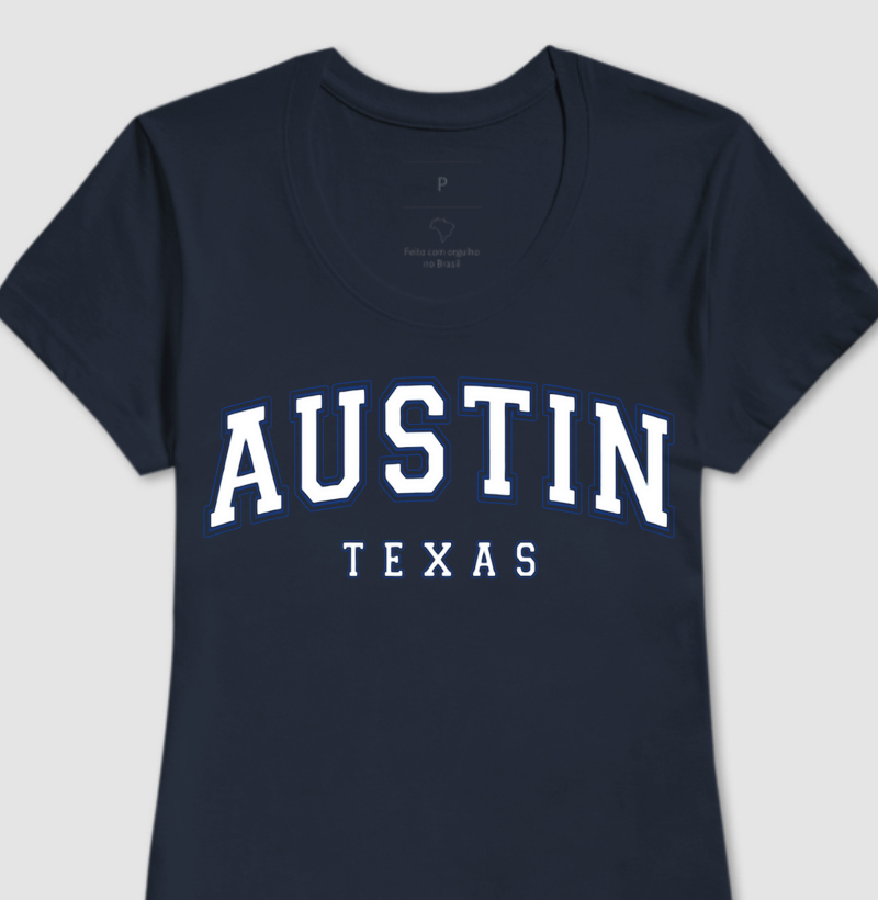 Camiseta Feminina - Austin