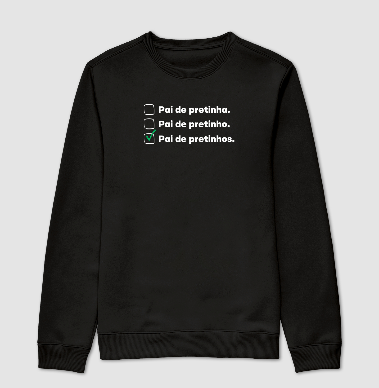 Pai de pretinhos