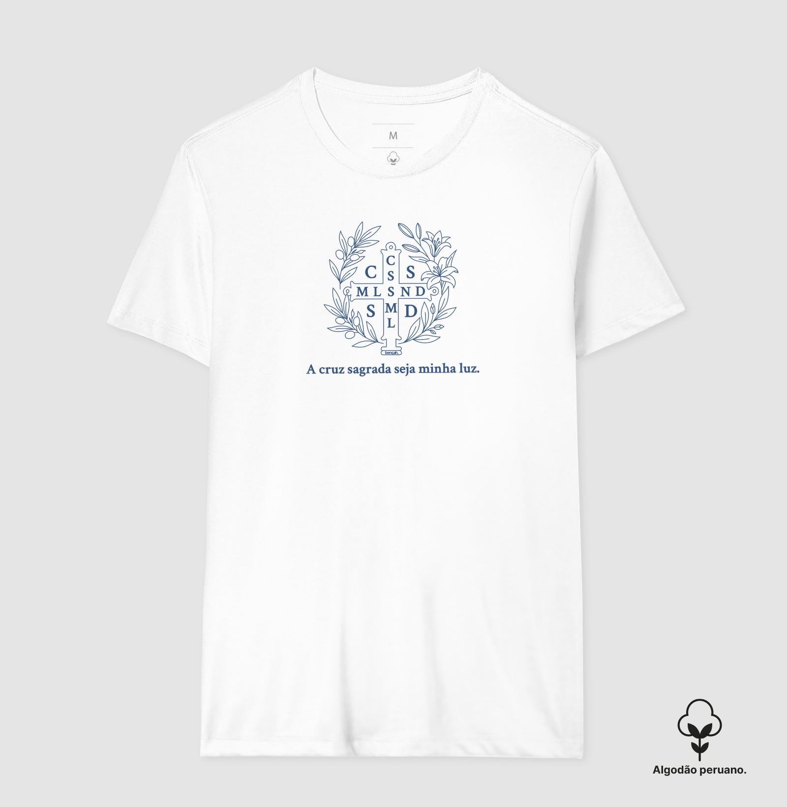 Camiseta Algodão Peruano Benedictus
