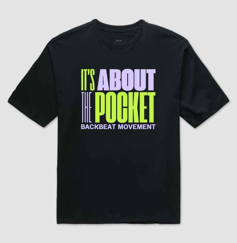 Oversized It's About The Pocket - Preta