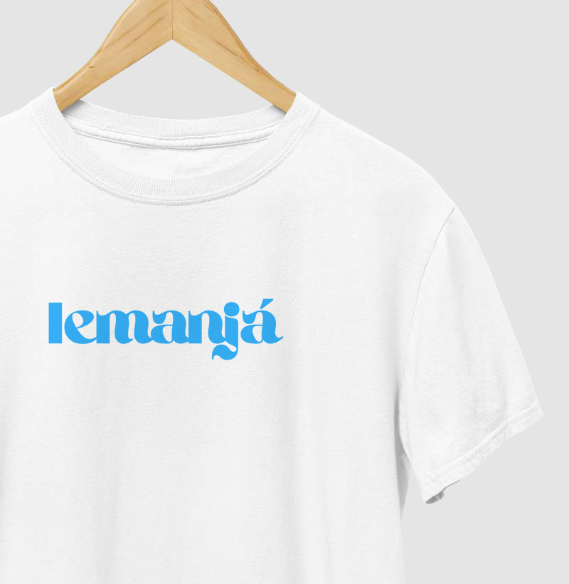 Camiseta Iemanjá Masculina - Algodão Penteado Premium