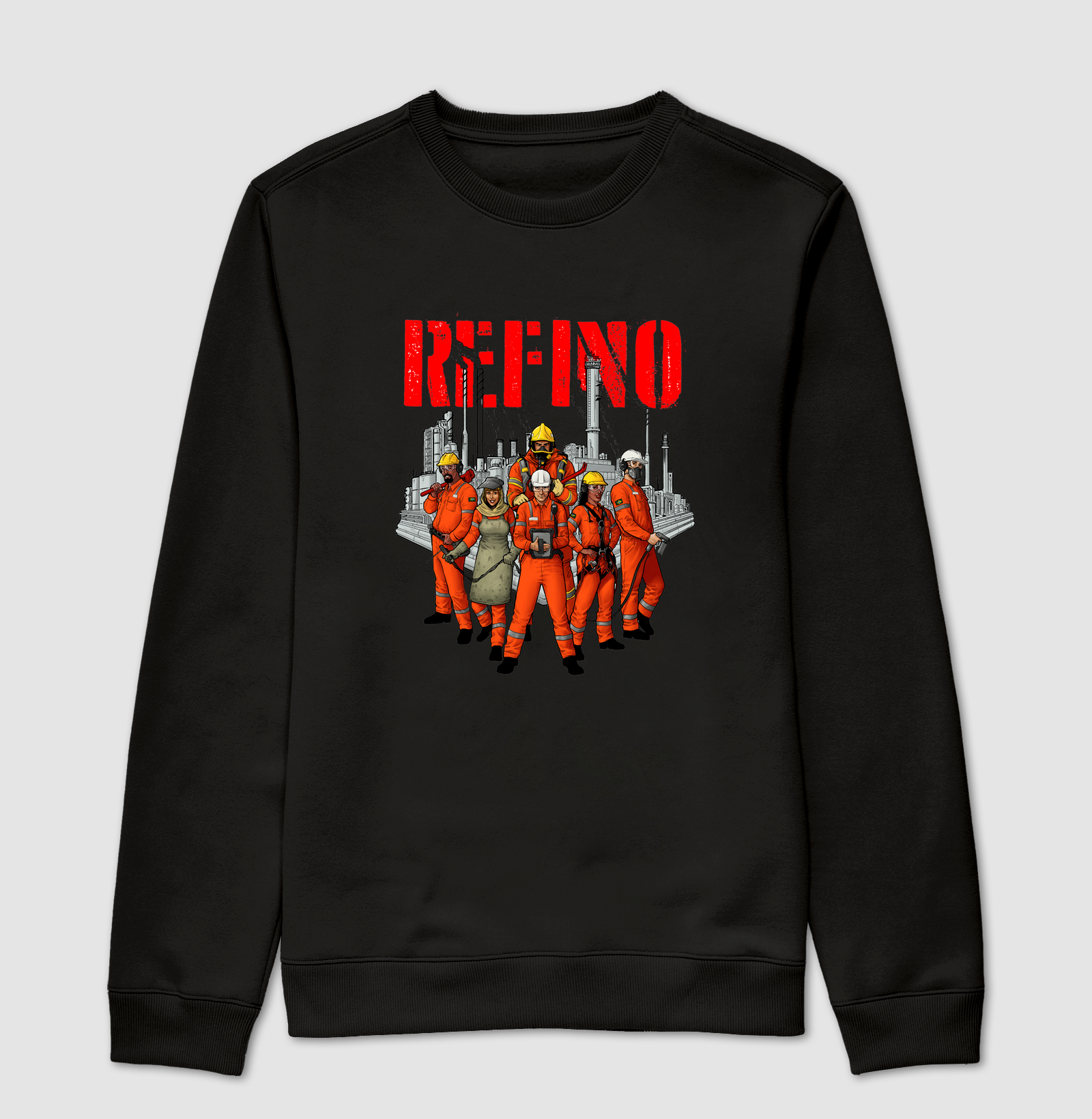 Suéter Moletom - Refino | Collab Mundoffshore
