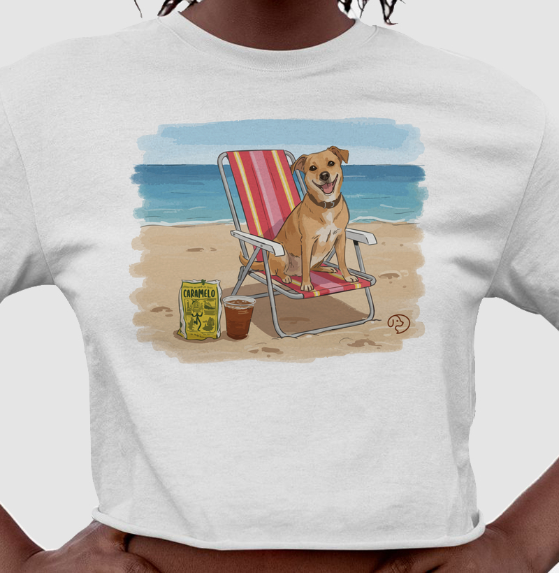 Caramelo na Praia