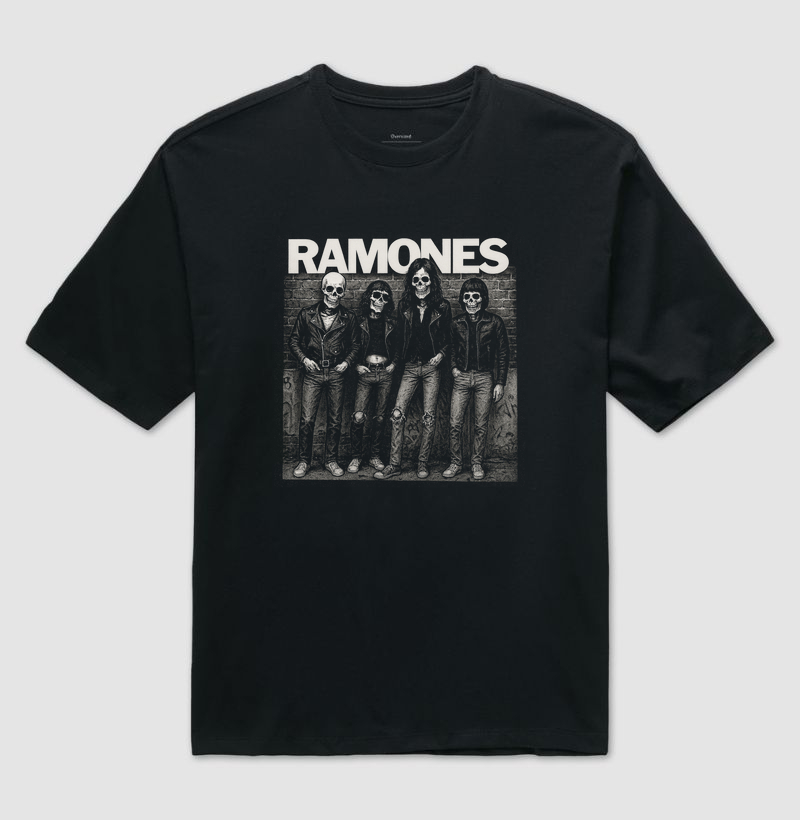 Ramones Skulls – Punk Até os Ossos