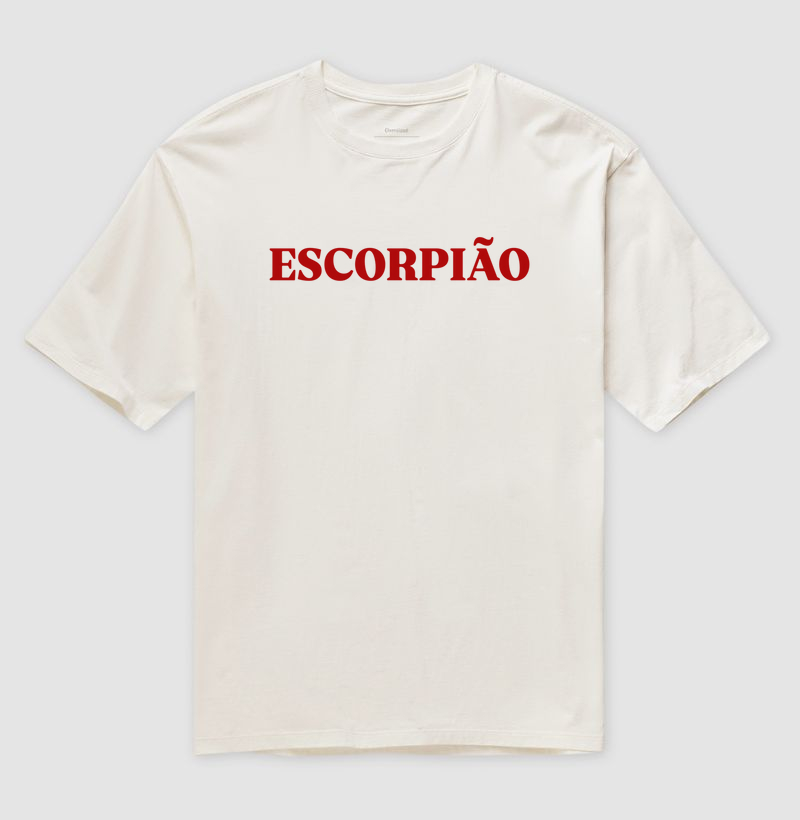 Escorpião - Oversize