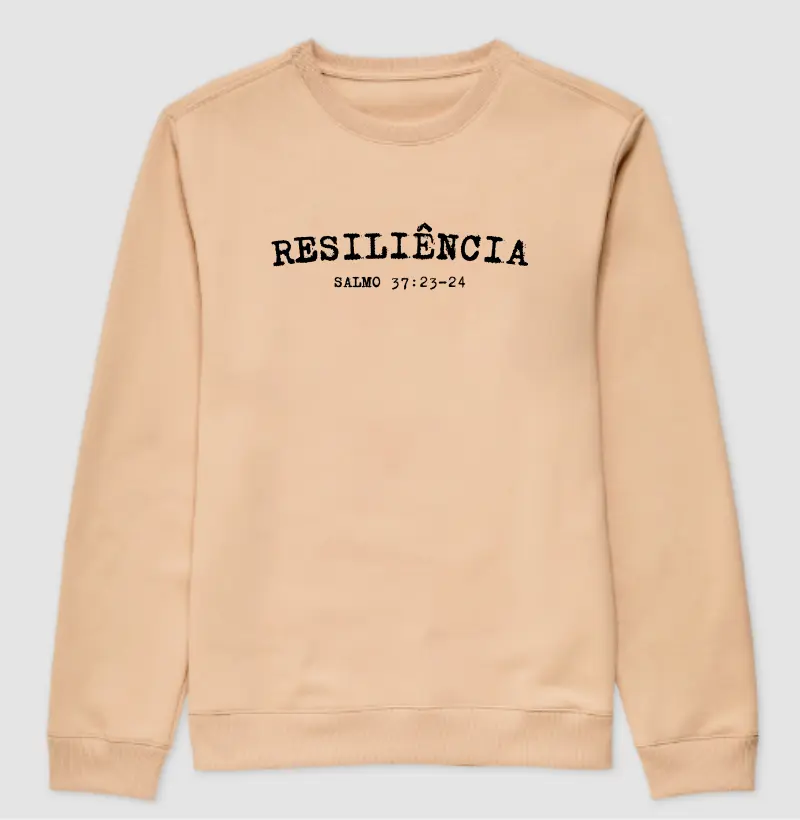 Moletom unisex - Resiliência Salmo 37:23-24