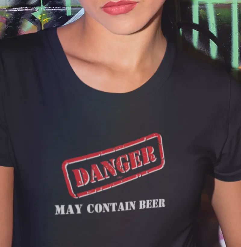 Danger - May contain beer
