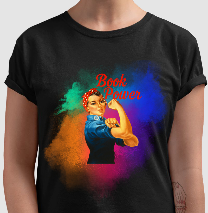 BOOK POWER – CAMISETA FEMININA